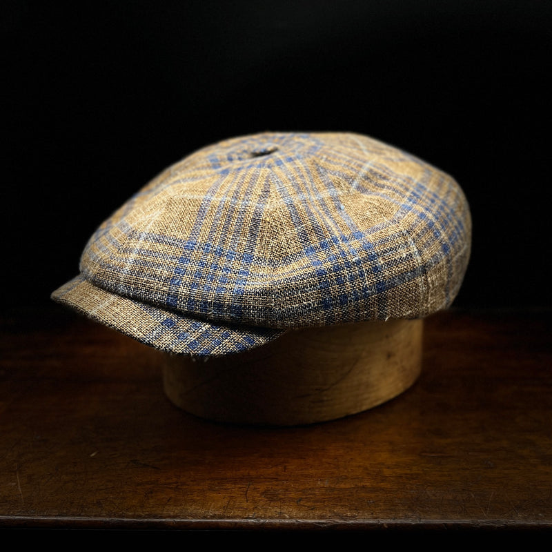 Andrew Baker Boy - Brown/Blue Checkered