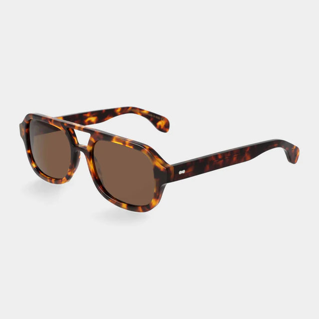 Gianni Eco Spotted Havana | Tobacco Sunglasses