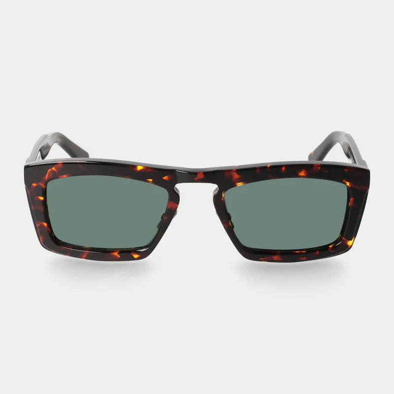 Leaf Eco Dark Havana | Bottle Green Sunglasses