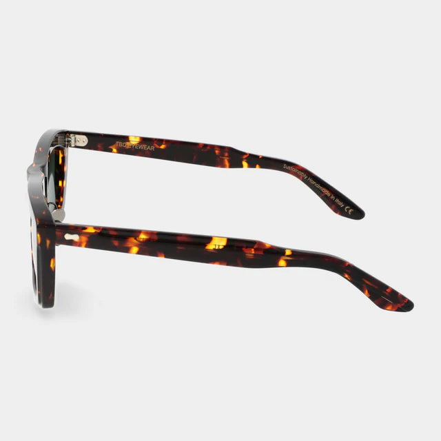 Leaf Eco Dark Havana | Bottle Green Sunglasses