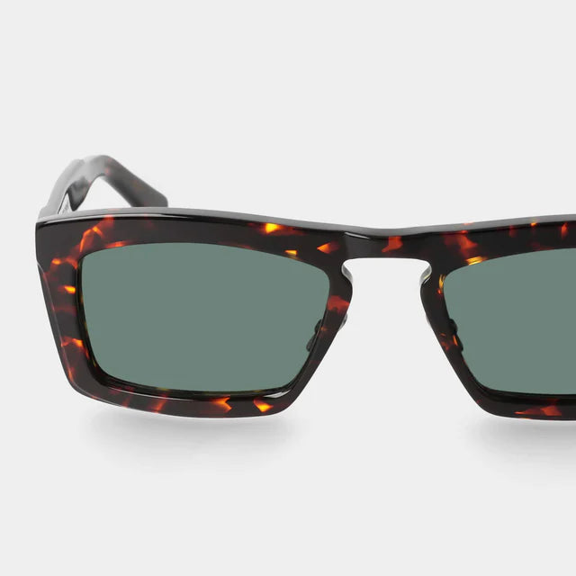 Leaf Eco Dark Havana | Bottle Green Sunglasses