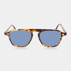 Panama Eco Spotted Havana | Blue Sunglasses