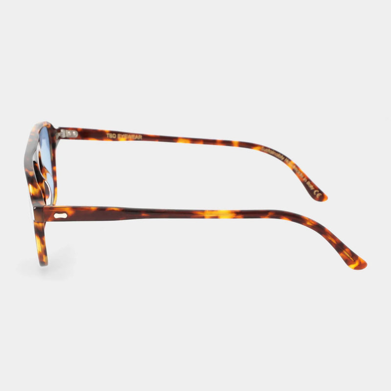 Panama Eco Spotted Havana | Blue Sunglasses