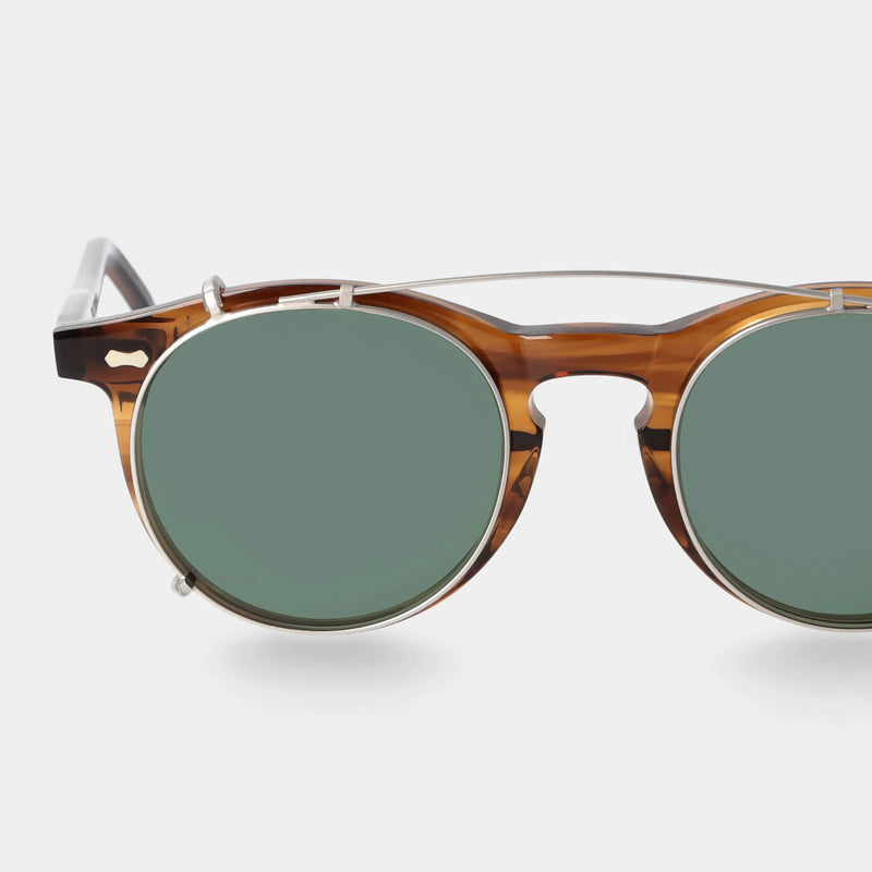 Pleat Earth Bio | Bottle Green Sunglasses