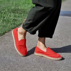 Wudolf Red Espadrilles